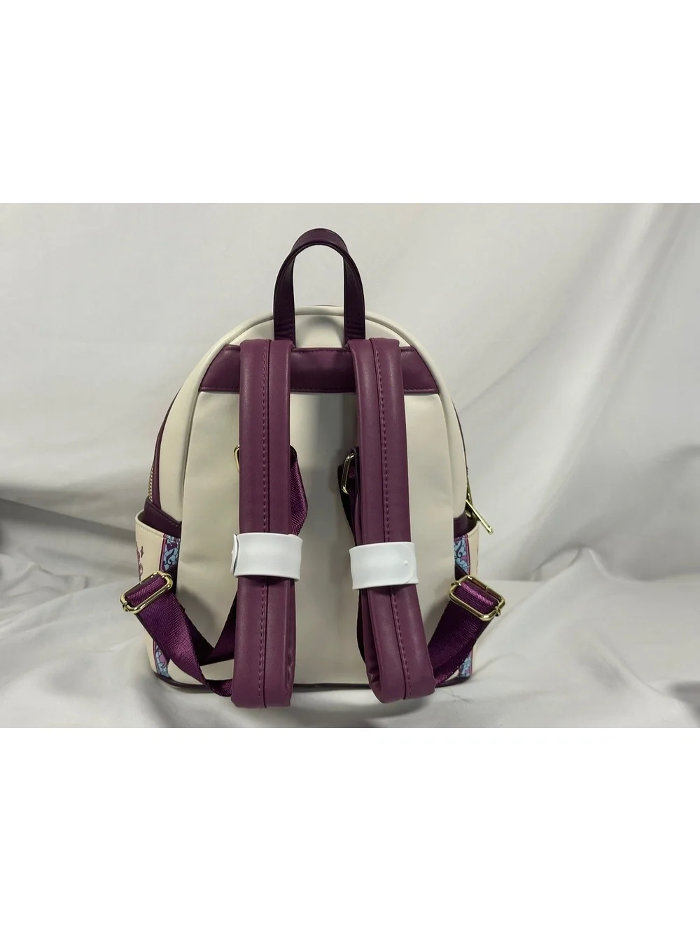 Loungefly Disney Beauty and the Beast Belle Stained Glass Mini Backpack
